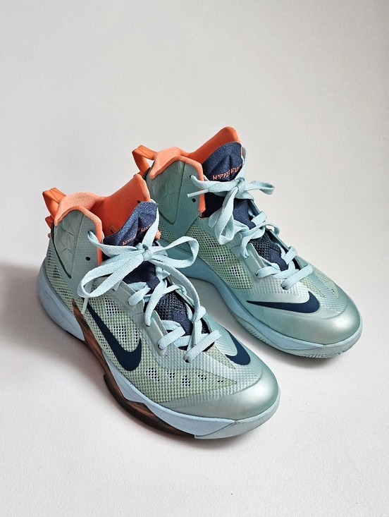 Nike Zoom Hyperfuse 2013 Glacier Ice Teal Orange Basketball Shoes Men’s US 7 main image 5
